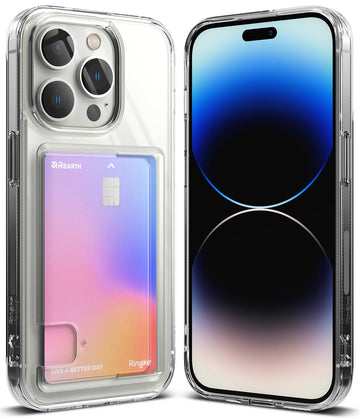 Apple iPhone 14 Pro Back Cover Case | Fusion Card - Clear