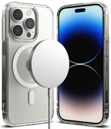 Apple iPhone 14 Pro Back Cover Case | Fusion Magnetic - Matte Clear