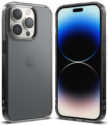 Apple iPhone 14 Pro Max Back Cover Case | Fusion Matte - Smoke black