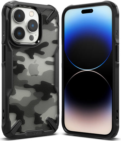 Apple iPhone 14 Pro Back Cover Case | Fusion X - Camo Black