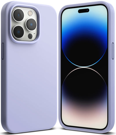 Apple iPhone 14 Pro Back Cover Case | Silicone - Lavender
