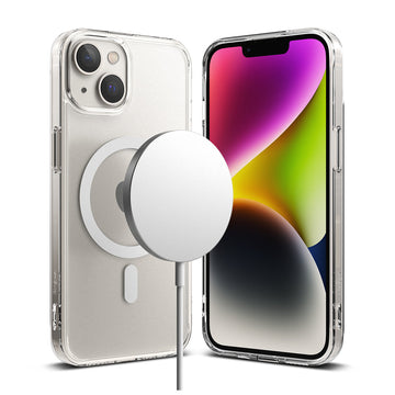 Apple iPhone 14 Plus Back Cover Case | Fusion Magnetic - Matte Clear