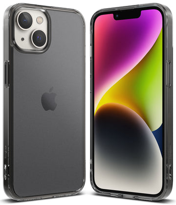 Apple iPhone 14 Plus Back Cover Case | Fusion Matte - Smoke black