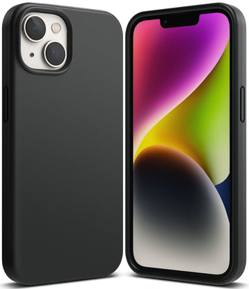 Apple iPhone 14 Plus Back Cover Case | Silicone - Black