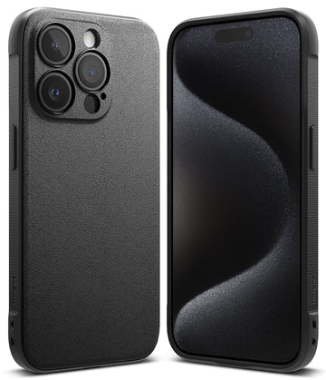 iPhone 15 Pro Max Back Cover Case | Onyx - Black