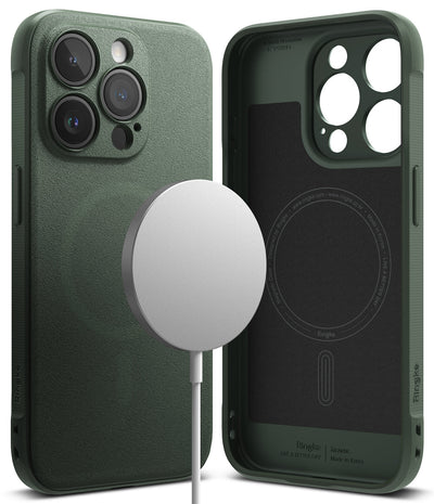 iPhone 15 Pro Max Back Cover Case | Onyx Magnetic - Dark Green