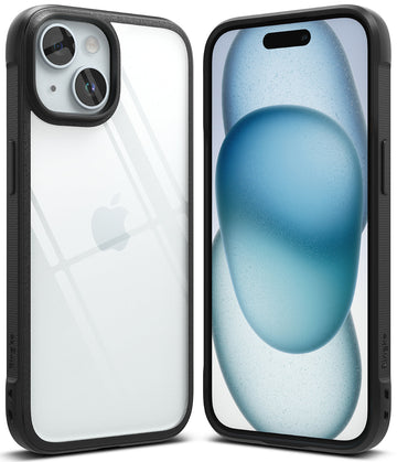 iPhone 15 Plus  Back Cover case  | Fusion Bold - Black