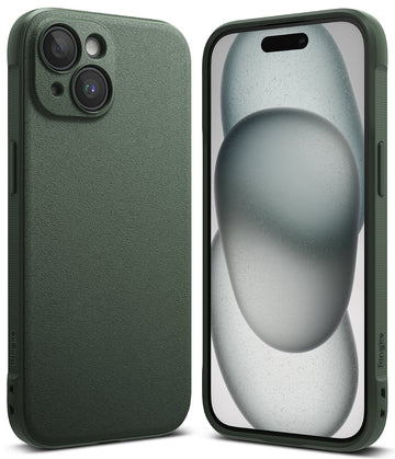 iPhone 15 Plus  Back Cover case | Onyx - Dark Green