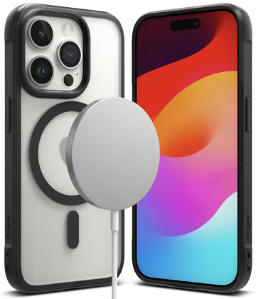 iPhone 15 Pro Back Cover case | Fusion Bold Magnetic - Matte Black