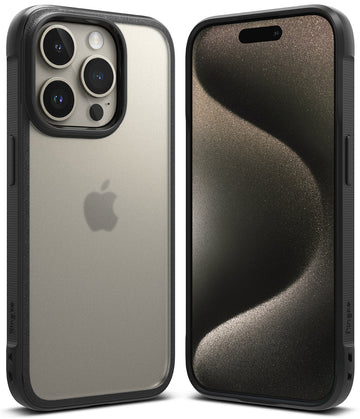 iPhone 15 Pro Back Cover case | Fusion Bold Matte - Matte Black
