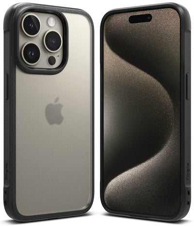 iPhone 15 Pro Back Cover case | Fusion Bold Matte - Matte Black