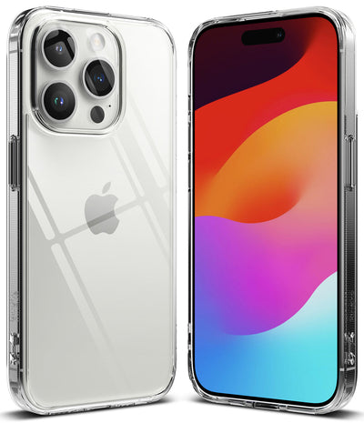 iPhone 15 Pro Back Cover Case | Fusion - Clear