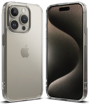iPhone 15 Pro Back Cover Case | Fusion - Matte Clear