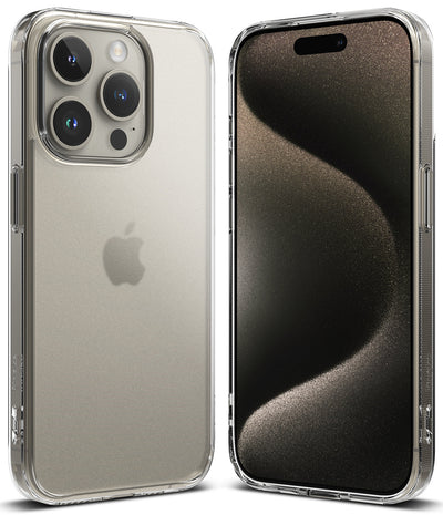 iPhone 15 Pro Back Cover Case | Fusion - Matte Clear