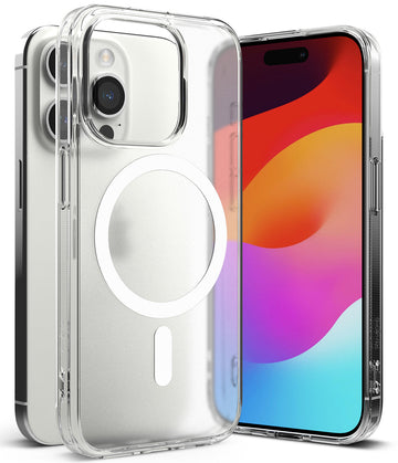 iPhone 15 Pro Max  Back Cover case | Fusion Magnetic - Matte Clear
