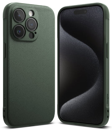 iPhone 15 Pro Back Cover case | Onyx - Dark Green