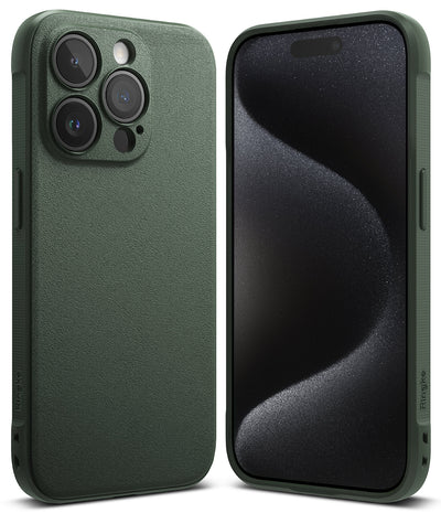 iPhone 15 Pro Back Cover case | Onyx - Dark Green