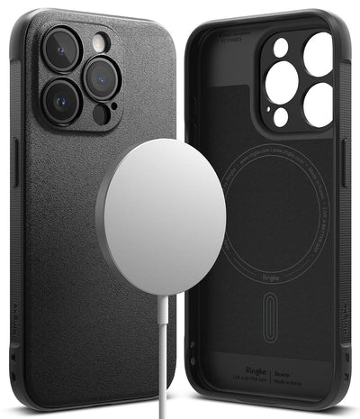 iPhone 15 Pro Max Back Cover case | Onyx Magnetic - Black