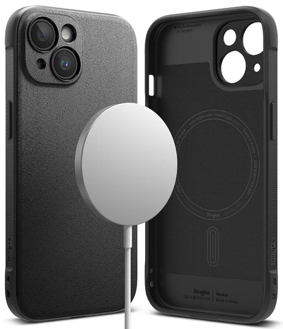 iPhone 15 Back Cover case | Onyx Magnetic - Black