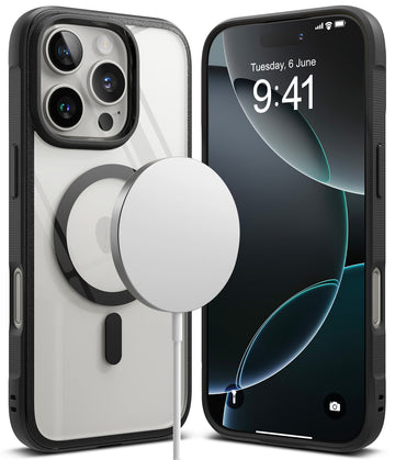 iPhone 16 Pro Max Back Cover case | Fusion Bold Magnetic - Black