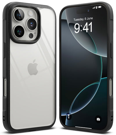 iPhone 16 Pro Max Back Cover case | Fusion Bold - Black