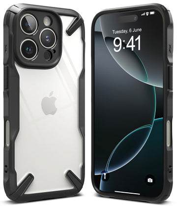 iPhone 16 Pro Max Back Cover Case | Fusion X - Black