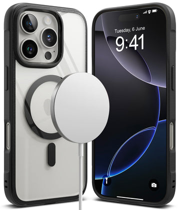iPhone 16 Pro Back Cover case | Fusion Bold Magnetic - Black