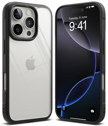 iPhone 16 Pro Back Cover case | Fusion Bold - Black