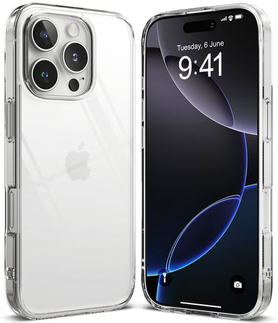 iPhone 16 Pro Back Cover Case | Fusion - Clear