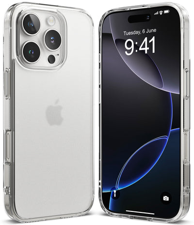 iPhone 16 Pro Back Cover Case | Fusion - Matte Clear