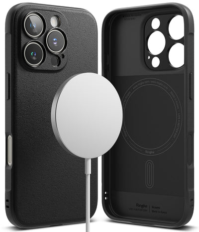 iPhone 16 Pro Back Cover Case | Onyx Magnetic - Black