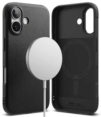 iPhone 16 Back Cover Case | Onyx Magnetic - Black