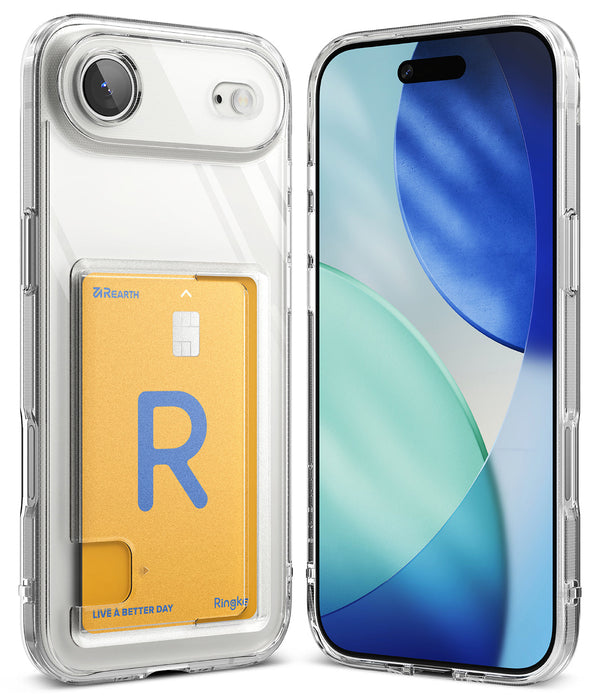 iPhone 17 Air Back Cover Case | Fusion Card - Clear