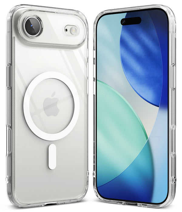 iPhone 17 Air Back Cover Case | Fusion Magnetic - Clear