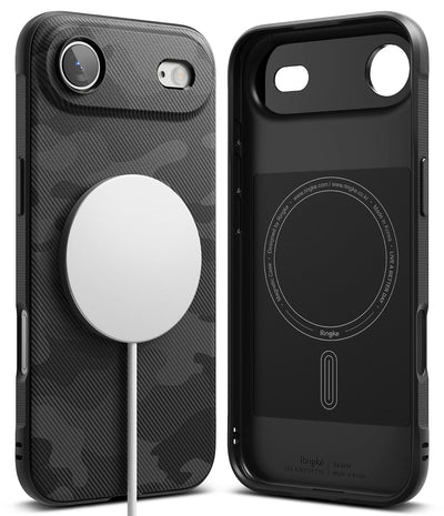 iPhone 17 Air Back Cover Case | Onyx Magnetic - Camo Black
