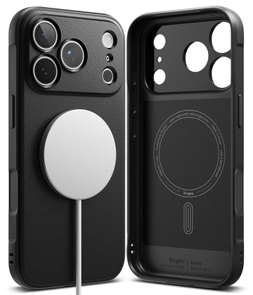 iPhone 18 Pro Max Back Cover Case | Onyx Magnetic - Black