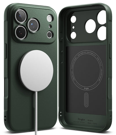 iPhone 18 Pro Max Back Cover Case | Onyx Magnetic - Dark Green