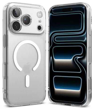 iPhone 17 Pro Max Back Cover Case | Fusion Magnetic - Matte Clear
