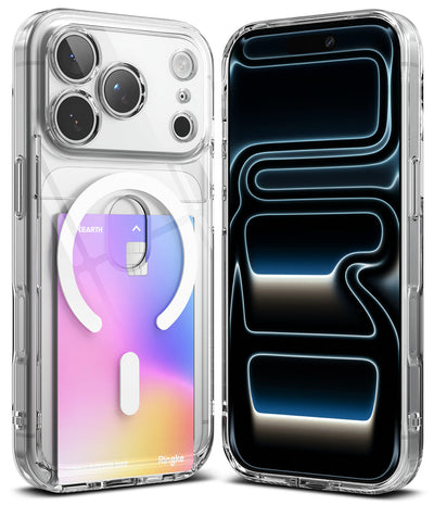 iPhone 17 Pro Back Cover Case | Fusion Card Magnetic- Clear