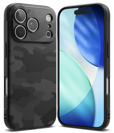 iPhone 17 Pro Back Cover Case | Onyx - Camo Black