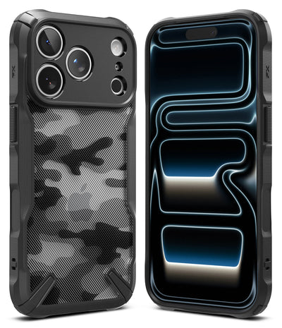 iPhone 18 Pro Back Cover Case | Fusion X - Camo Black