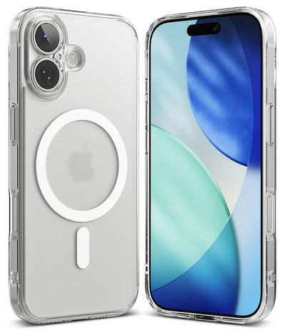 iPhone 17 Back Cover Case | Fusion Magnetic - Matte Clear