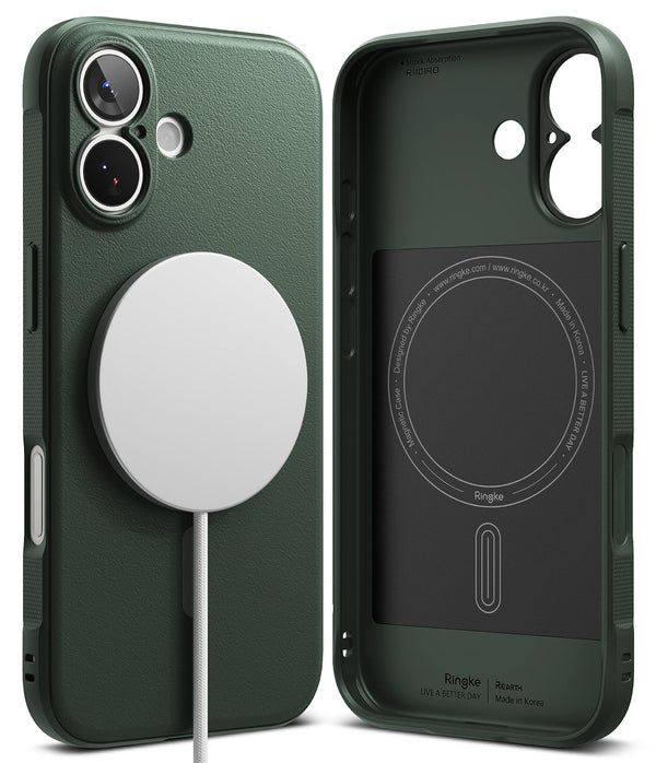 iPhone 17 Back Cover Case | Onyx Magnetic - Dark Green