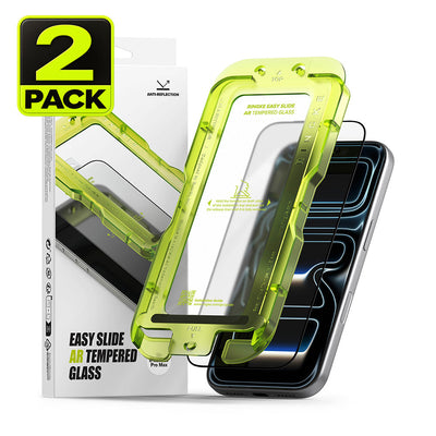 iPhone 18 Pro Max Screen Protector Guard with Easy Installation Tool, Easy Slide Anti Reflection / Anti Glare Glass | Tempered Glass (1 Pack)