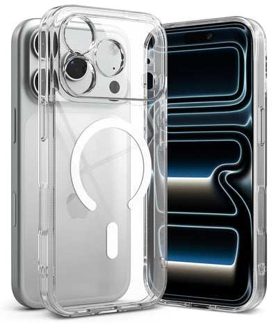 iPhone 18 Pro Max Back Cover Case | Fusion Magnetic - Clear