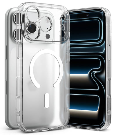 iPhone 18 Pro Max Back Cover Case | Fusion Magnetic - Matte Clear