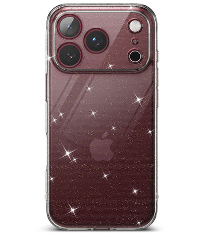 iPhone 18 Pro Back Cover Case | Air - Glitter Clear