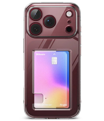 iPhone 18 Pro Back Cover Case | Fusion Card - Clear