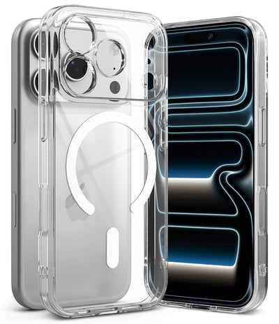iPhone 18 Pro Back Cover Case | Fusion Magnetic - Clear
