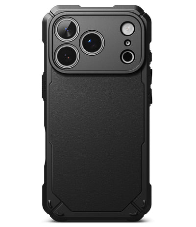 iPhone 18 Pro Max Back Cover Case | Rugged Gear Bumper - Black